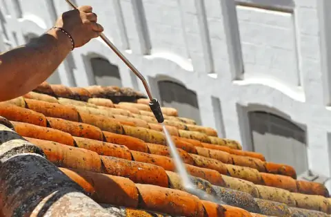 Nettoyage de toitures - Lanmodez